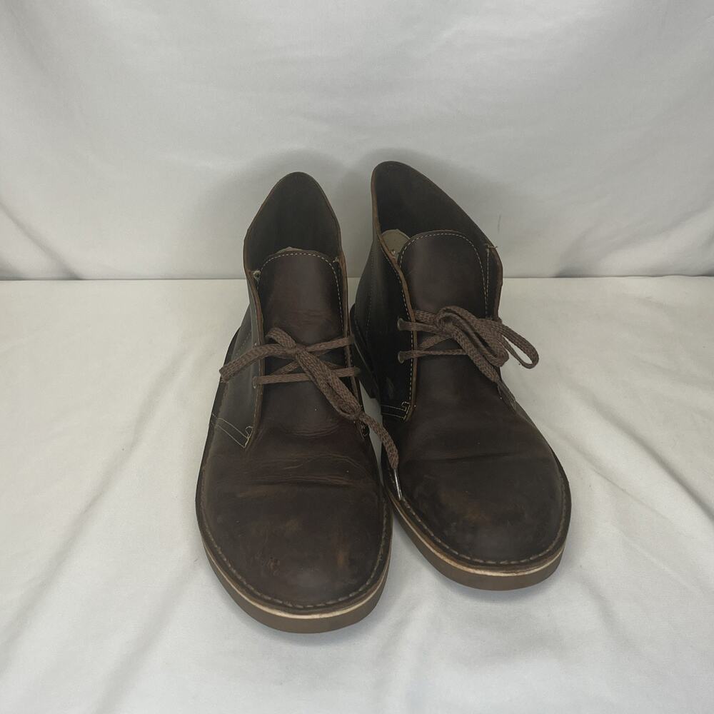 Clarks Original Desert Suede Brown Chukka Boots Ankle Lace Up Men’s Size 10
